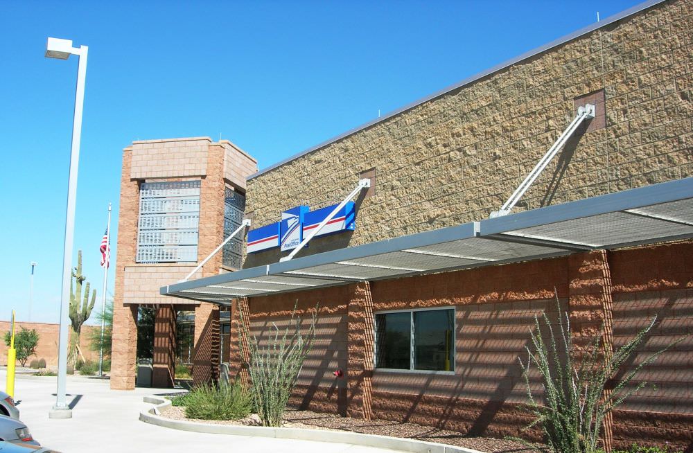 Phoenix,AZ USPS Aluminum Sunshade style 104  024